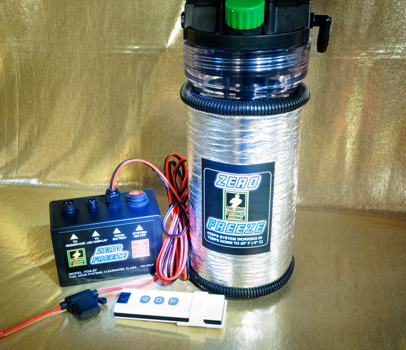 Kit 5 — Zero Freeze gasoline or diesel kit for engines under 2 liters
